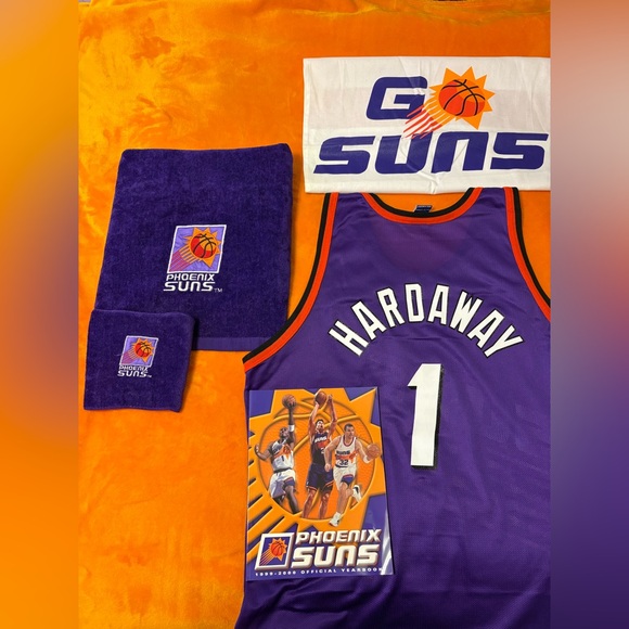 Champion Purple and Orange Basketball Jersey
